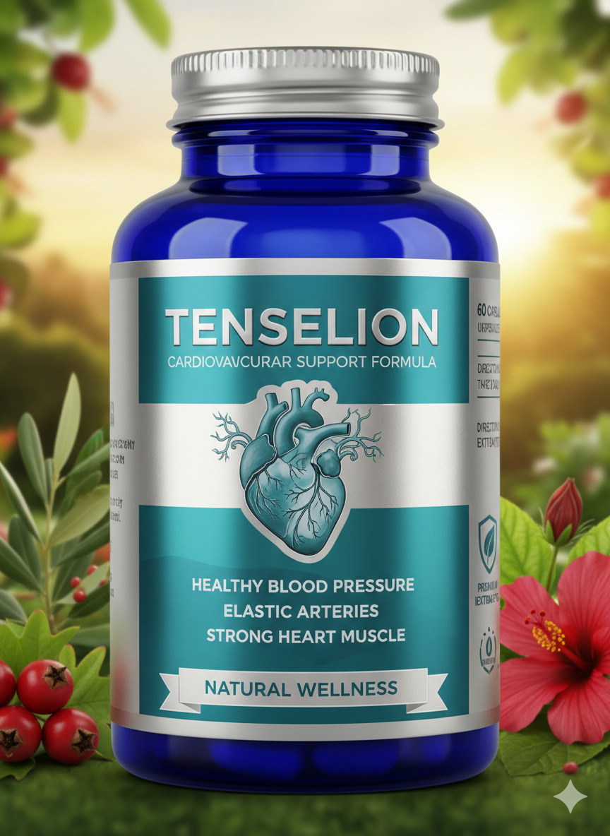 Tenselion dietary supplement bottle